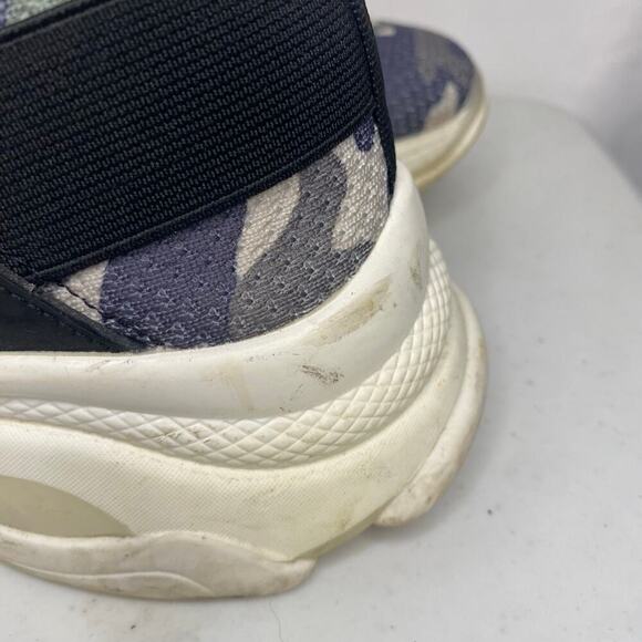 Steve Madden Isles2 Black Camo Sneakers Thick Sole Shoes Size 9 - Picture 12 of 16